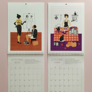 2024 BINE PETRECUT calendar cu ilustrații de Ana Bănică