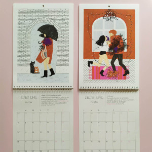 2024 BINE PETRECUT calendar cu ilustrații de Ana Bănică