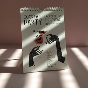 COCKTAIL PARTY calendar de aniversări + 12 rețete de cocktailuri