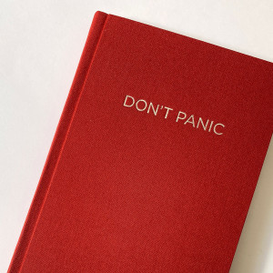Carnet DON'T PANIC | Fabrik