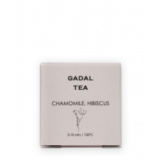 Ceai organic mușețel hibiscus (1 piramidă)