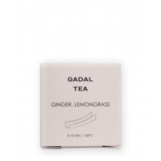 Ceai organic cu ghimbir și lemongrass (1 piramidă)