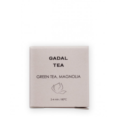 Ceai verde organic cu magnolie (1 piramidă)