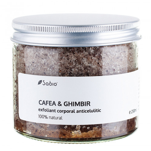 Exfoliant anticelulitic CAFEA ȘI GHIMBIR