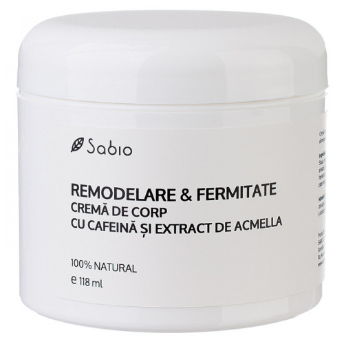 Remodelare & fermitate - crema de corp cu CAFEINĂ ȘI ACMELLA