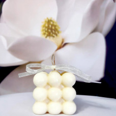 Bubble Candle lumânare naturală BLOOMING LILAC