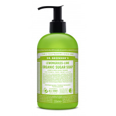 Organic Sugar Soap LEMONGRASS LIME sapun lichid 4 in 1