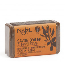 Sapun de Alep cu ulei de argan si argila rhassoul
