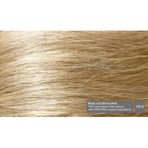 10.3 Blond bej auriu- Vopsea naturala de par