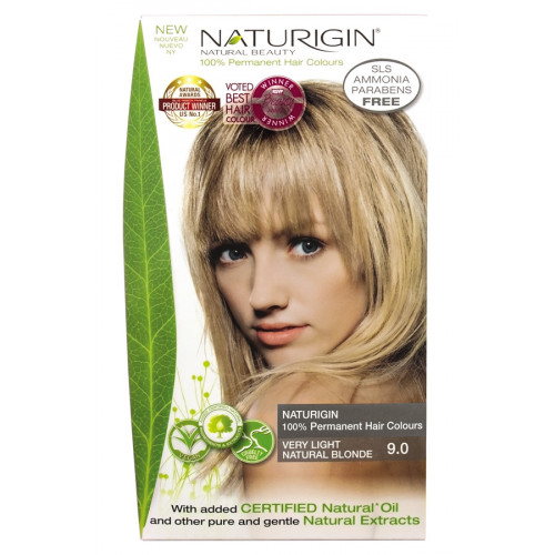 9.0 Blond natural deschis - Vopsea naturala de par