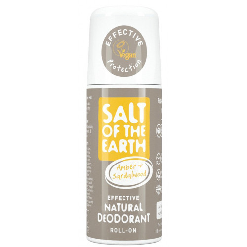 Deodorant natural unisex AMBER SANDALWOOD - roll-on