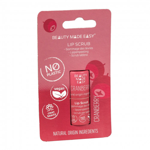 Scrub de buze CRANBERRY (zero plastic)