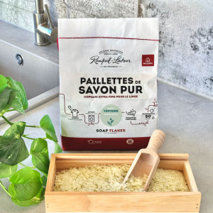 Fulgi de săpun pur pentru spălarea rufelor VERVEINE