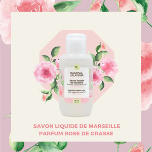 Săpun lichid de Marsilia ROSE DE GRASSE – travel