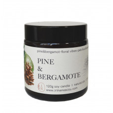 Lumânare naturală Pine & Bergamote