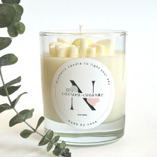 Lumânare naturală LAVENDER CHAMOMILE 