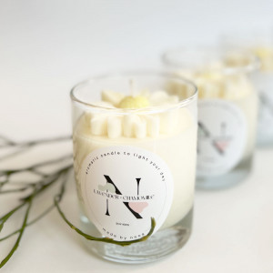 Lumânare naturală LAVENDER CHAMOMILE 
