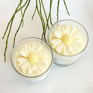 Lumânare naturală LAVENDER CHAMOMILE 