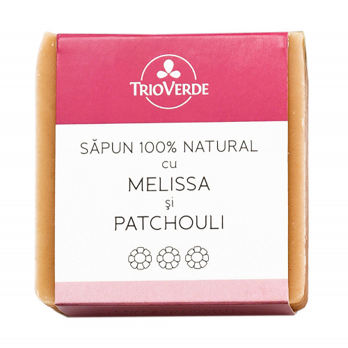 Săpun natural cu melissă şi patchouli