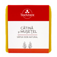 Sapun natural cu catina si musetel