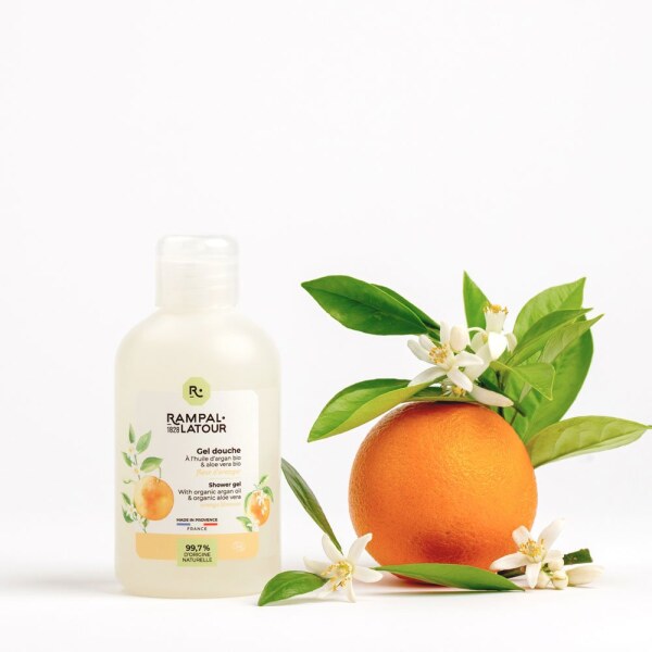 Rampal-Latour-gel-dus-organic-flori-portocal-250ml-1