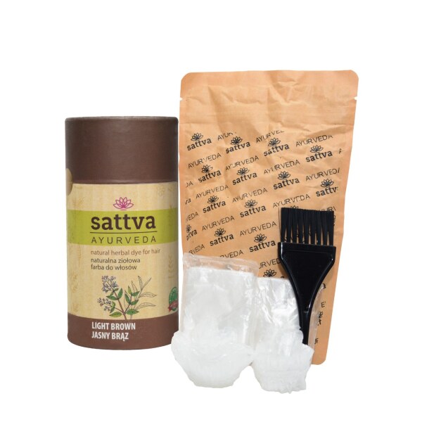 Sattva henna LIGHT BROWN vospea naturala