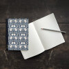 Koustrup Pimpernel pattern dark blue