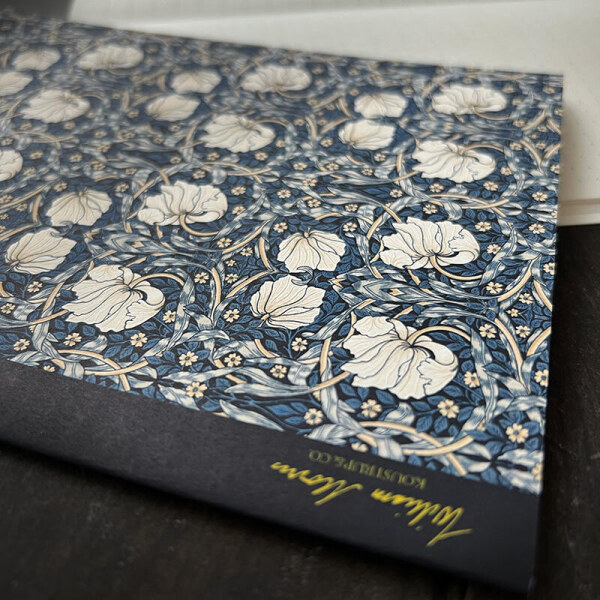 Koustrup Pimpernel pattern dark blue