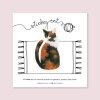 Ana Banica sticky cat calico
