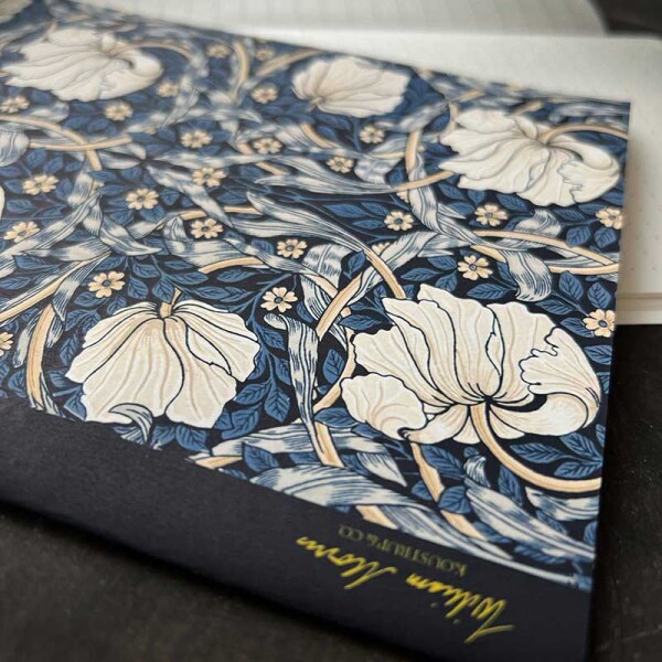 Koustrup Pimpernel dark blue flori mari