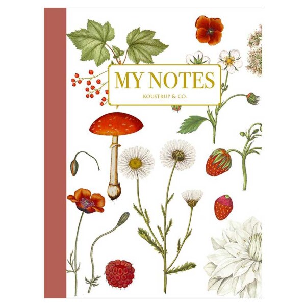 Koustrup Red Floral