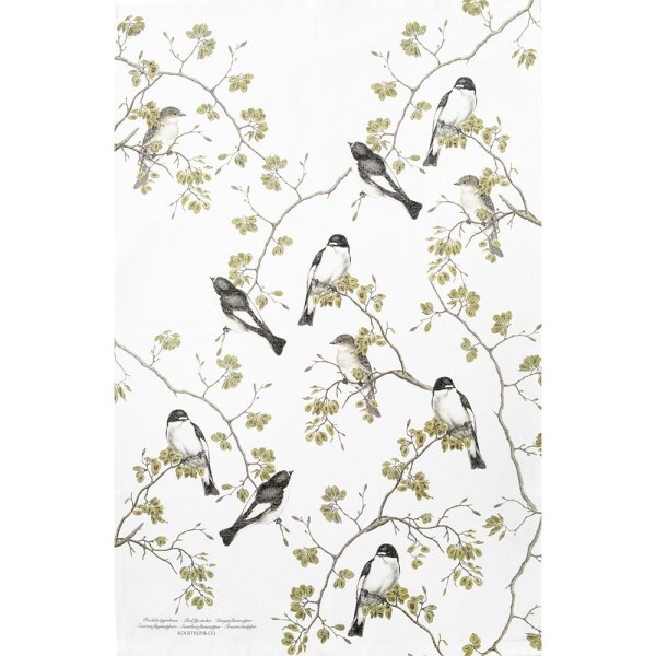 Koustrup tea towel BIRDS