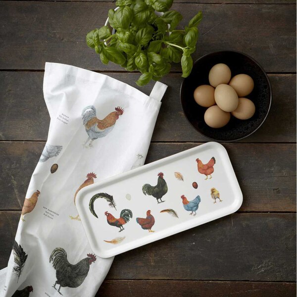 Koustrup tea towel HENS