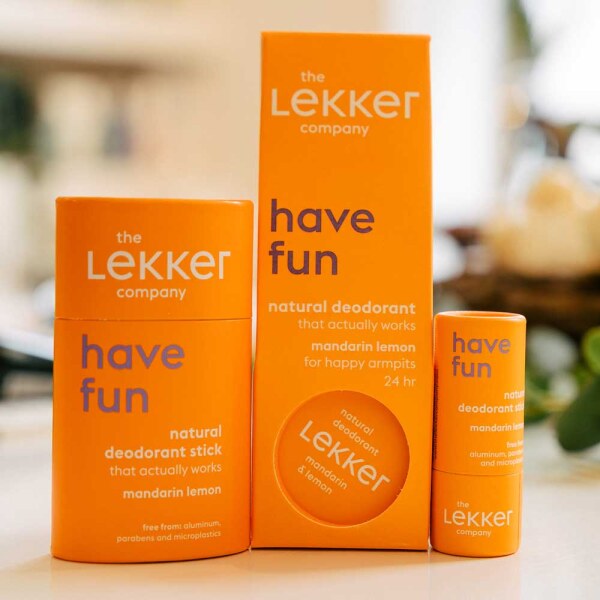 Lekker deo natural TRAVEL Mandarin