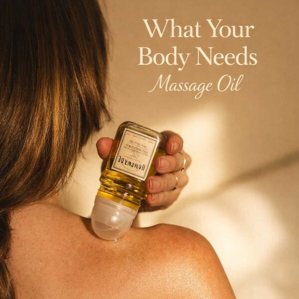 Homemade Body massage oil