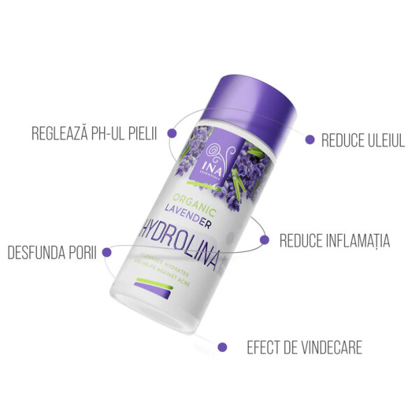 Ina Hydrolina apa de lavanda acnee