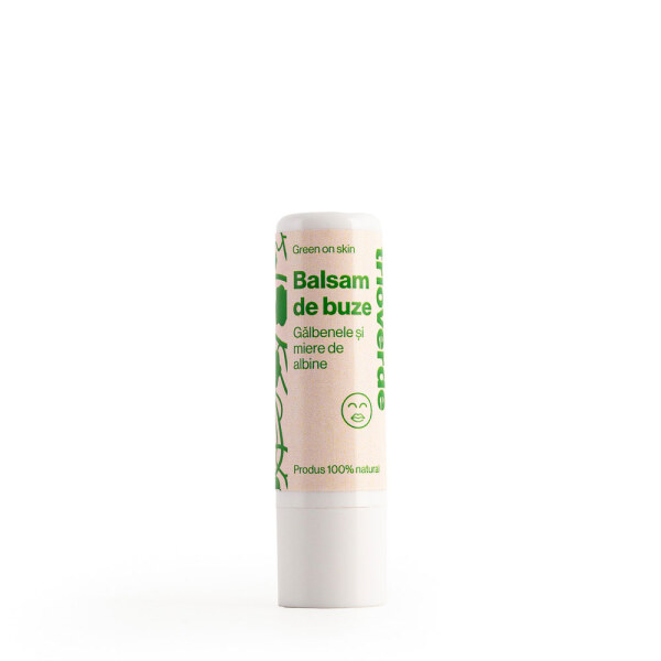 Trio Balsam de buze galbenele si miere